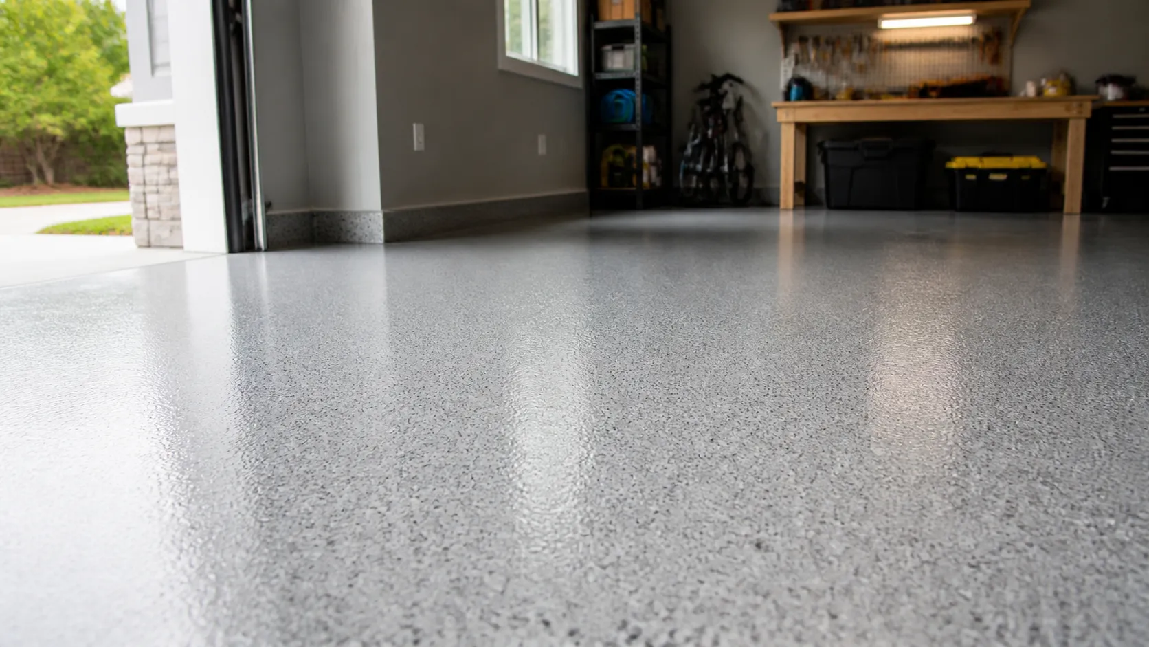 High Hardness Epoxy Coating for Durable Glossy Surfaces