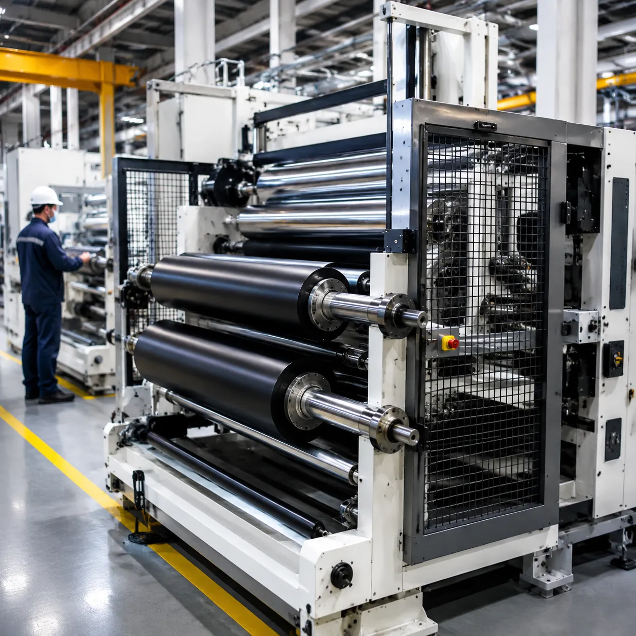 Hard-Anodized FFS Packaging Machine Rollers