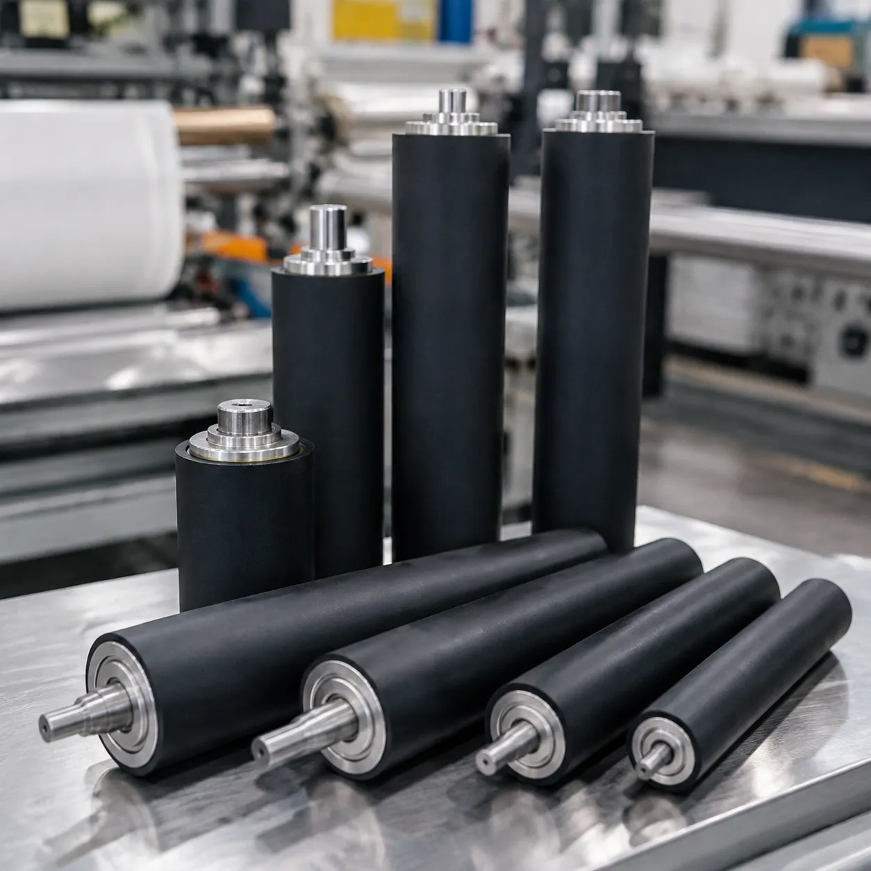 Hard-Anodized FFS Rollers for Packaging Machines