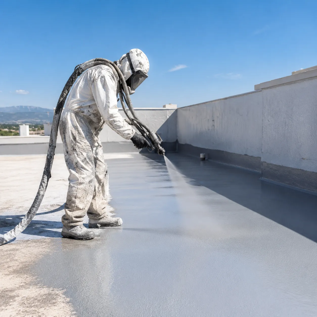 Polyurea Waterproof Coating for Construction Epoxy Materials
