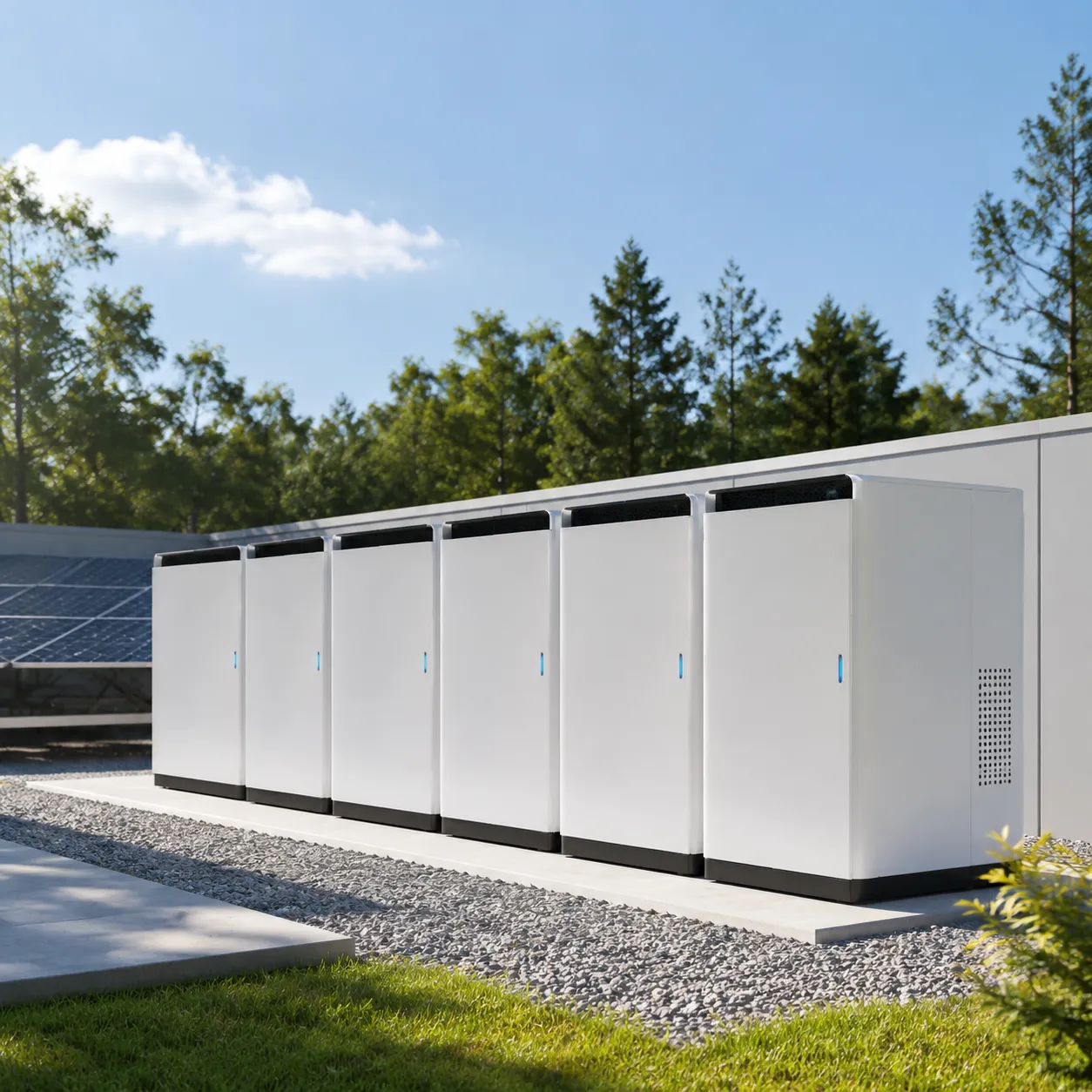 Modular outdoor battery energy storage system
