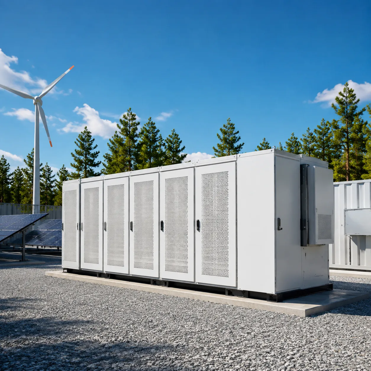 Turnkey Outdoor Battery Energy Storage System