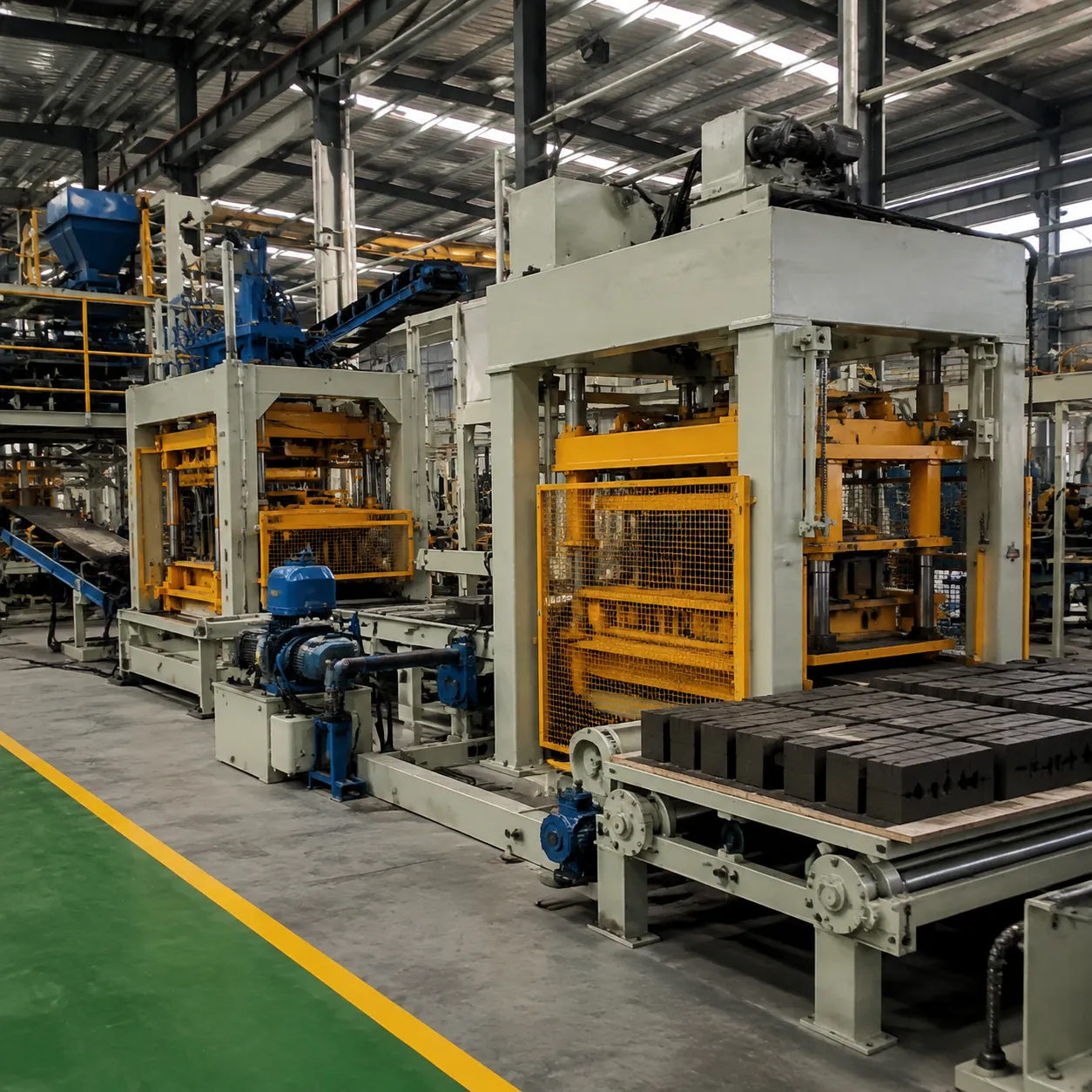 types of fly ash brick machine