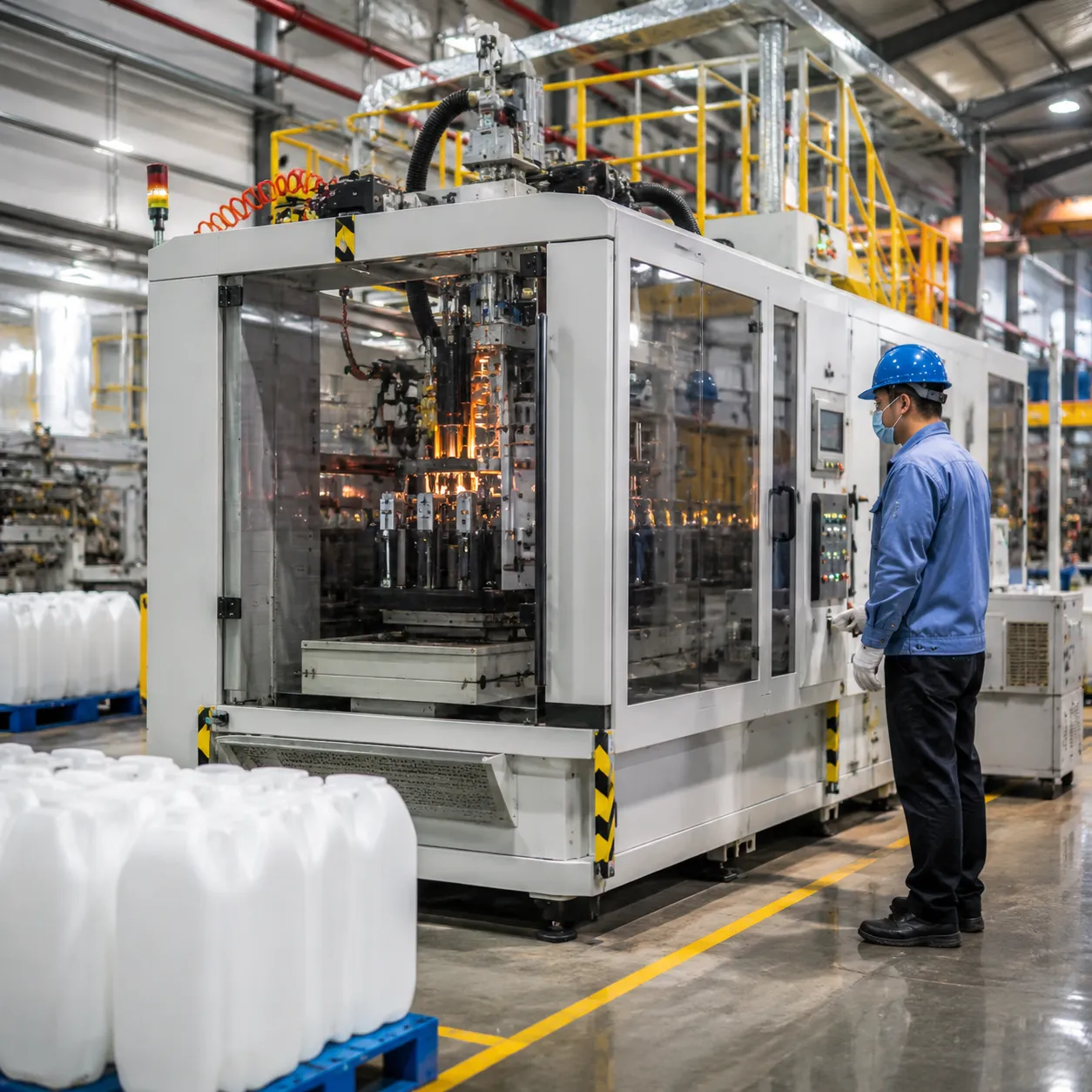 Automatic PP blow molding machine specifications