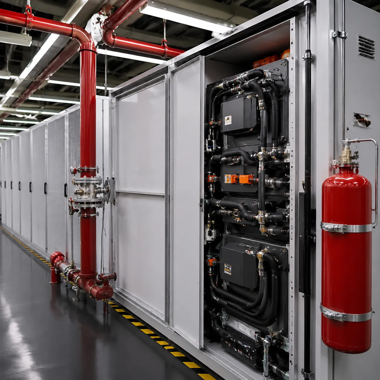 BESS company liquid cooling fire protection