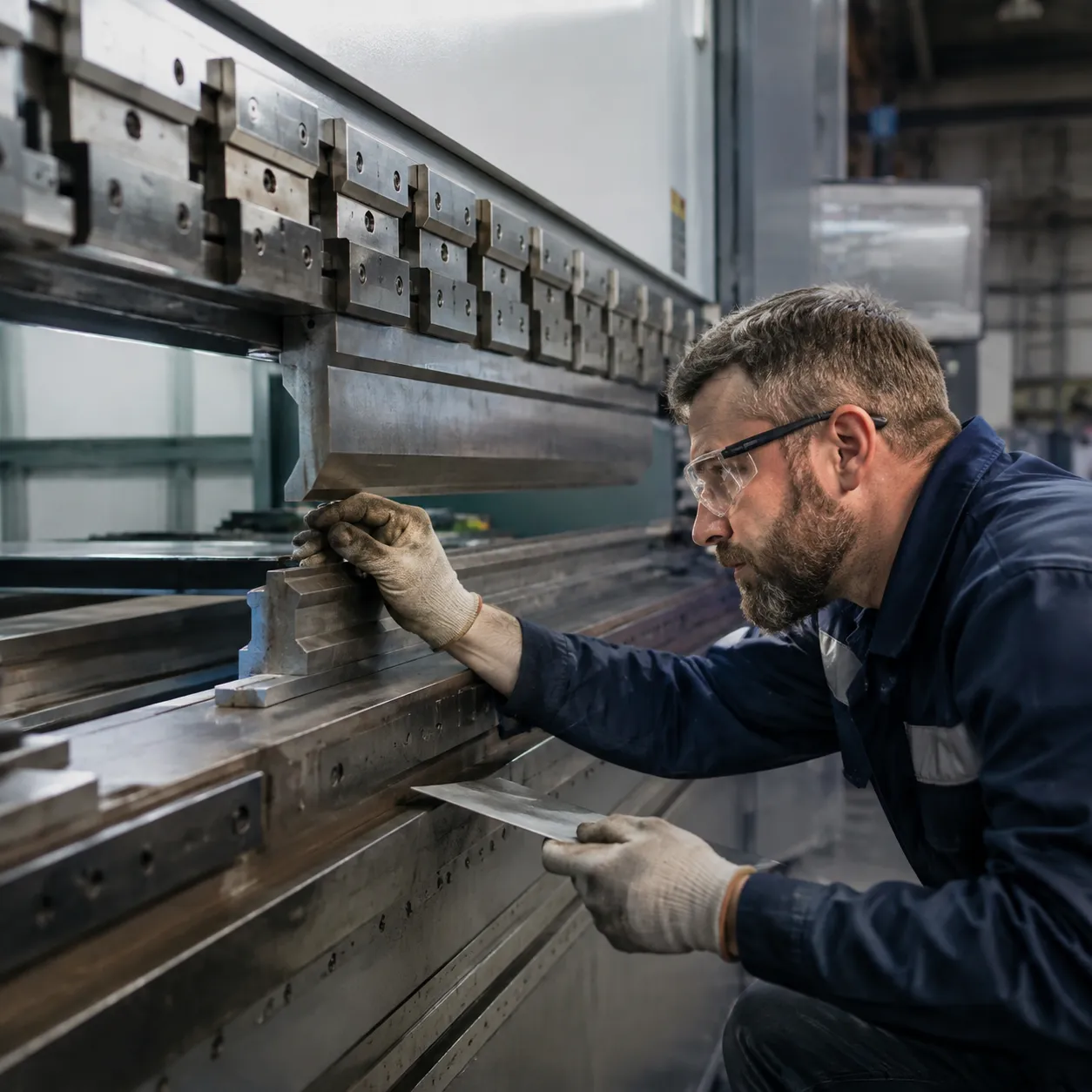 Press brake die angle troubleshooting