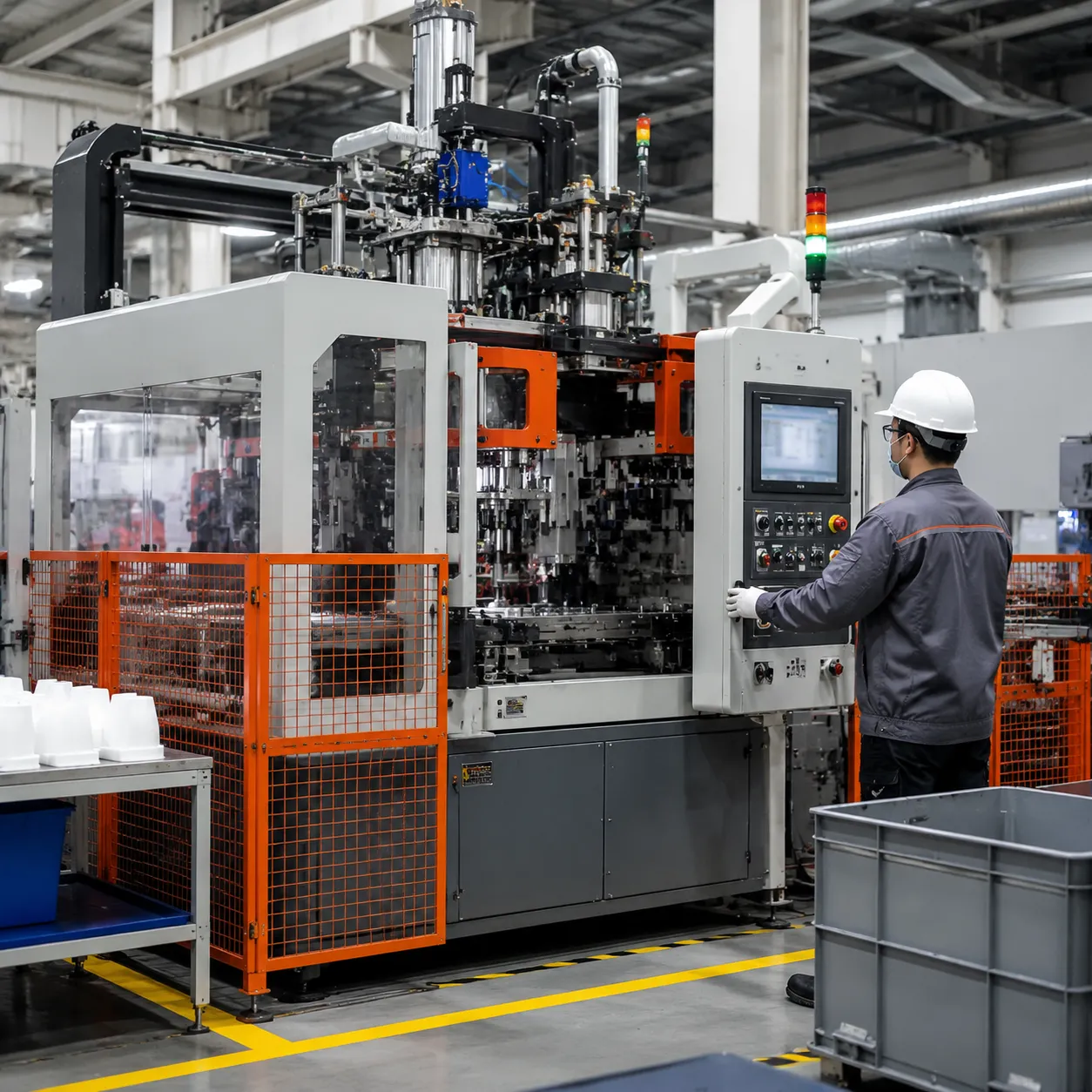 automatic pp blow molding machine for sale