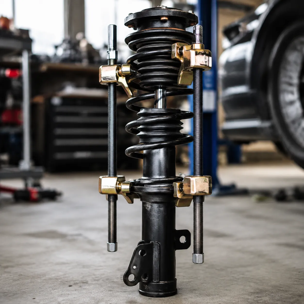 best strut spring compression tool guide