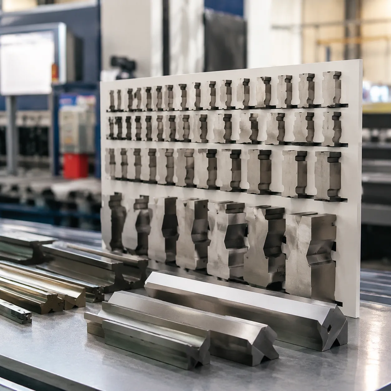 press brake die size selection chart