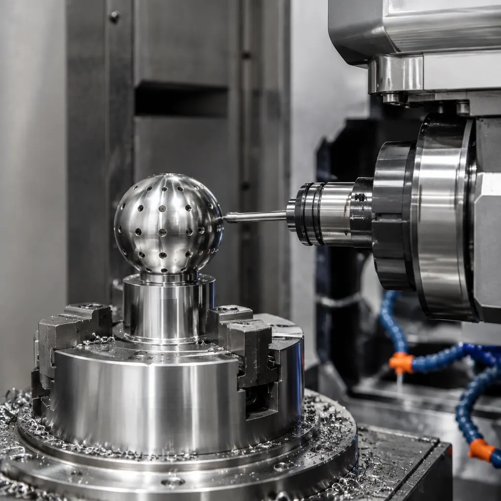 316L CIP Spray Ball CNC Manufacturing Processes