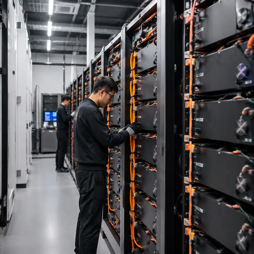 AI Data Center Battery Storage Turnkey Framework
