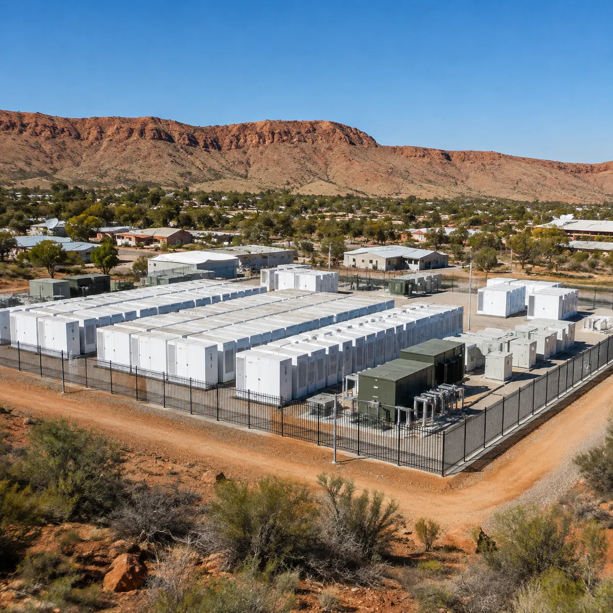 Alice Springs battery energy storage execution
