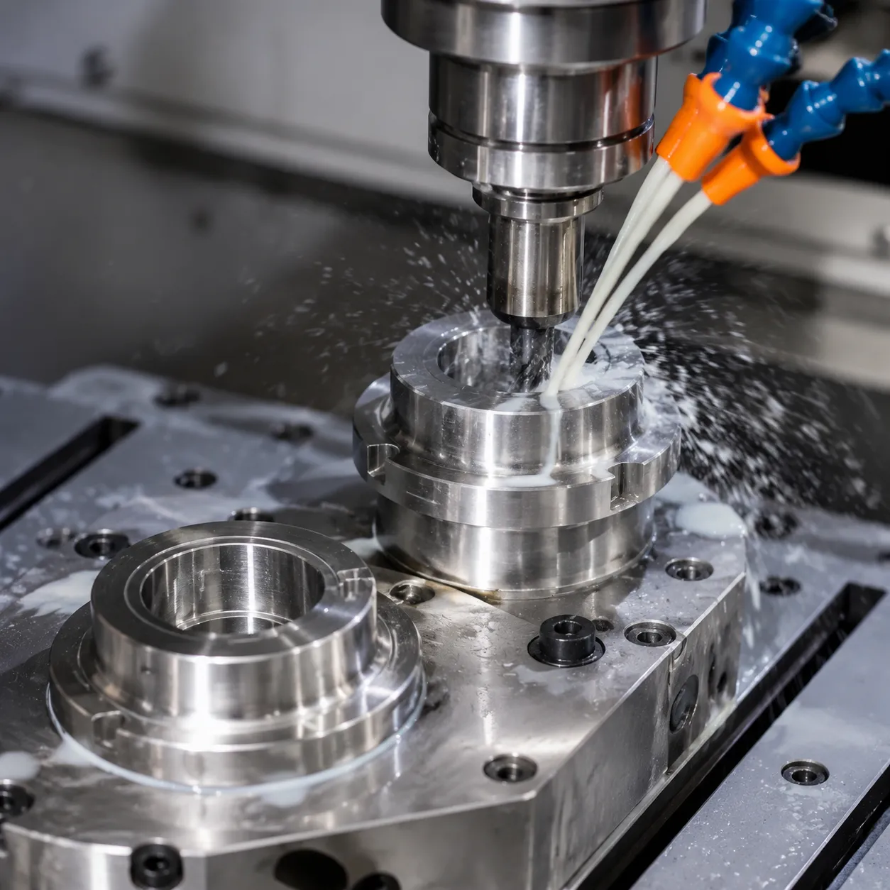 Machining 316L Bottle Capping Cam FeaturesMachining 316L Bottle Capping Cam Features