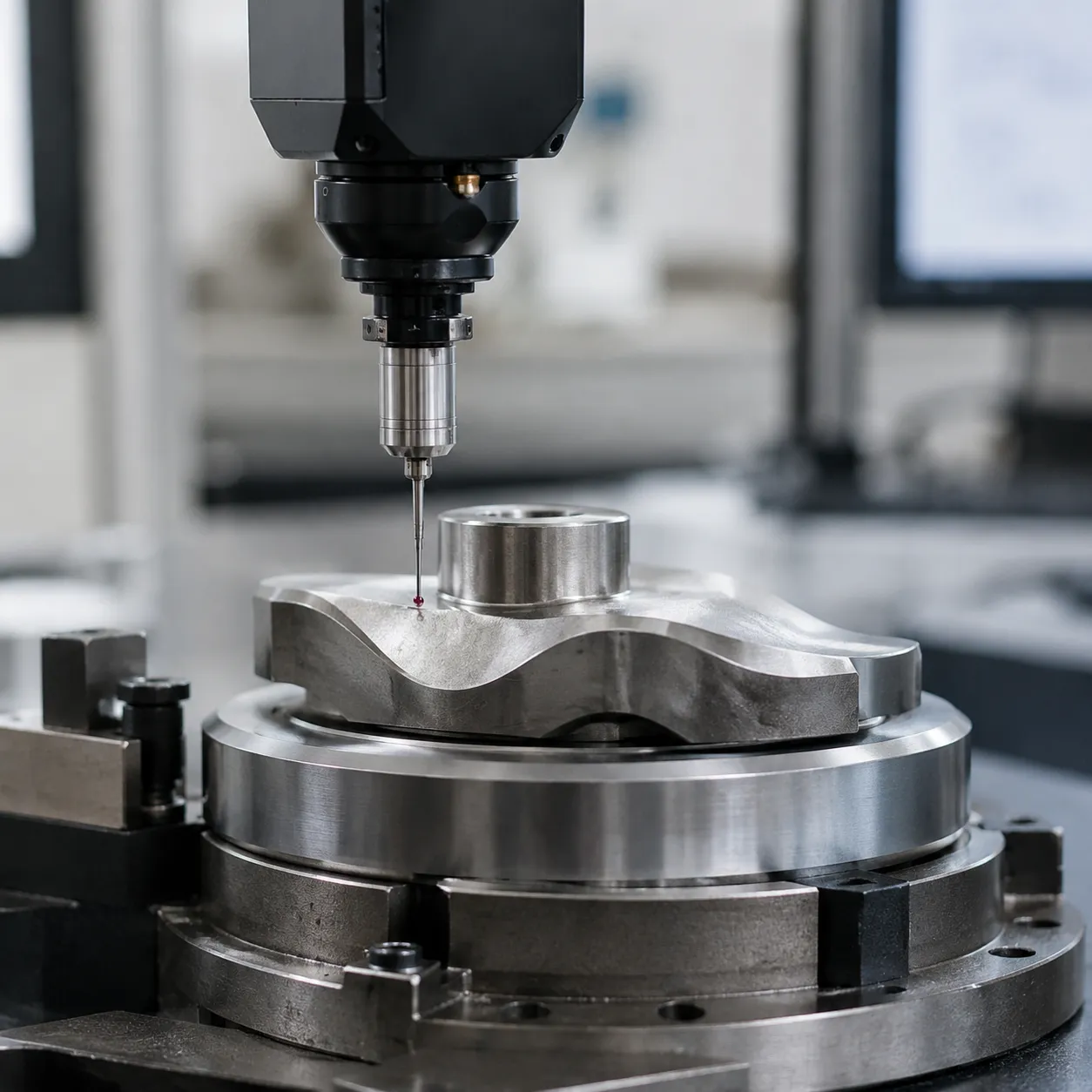 Measuring bottle capping cam profile accuracy