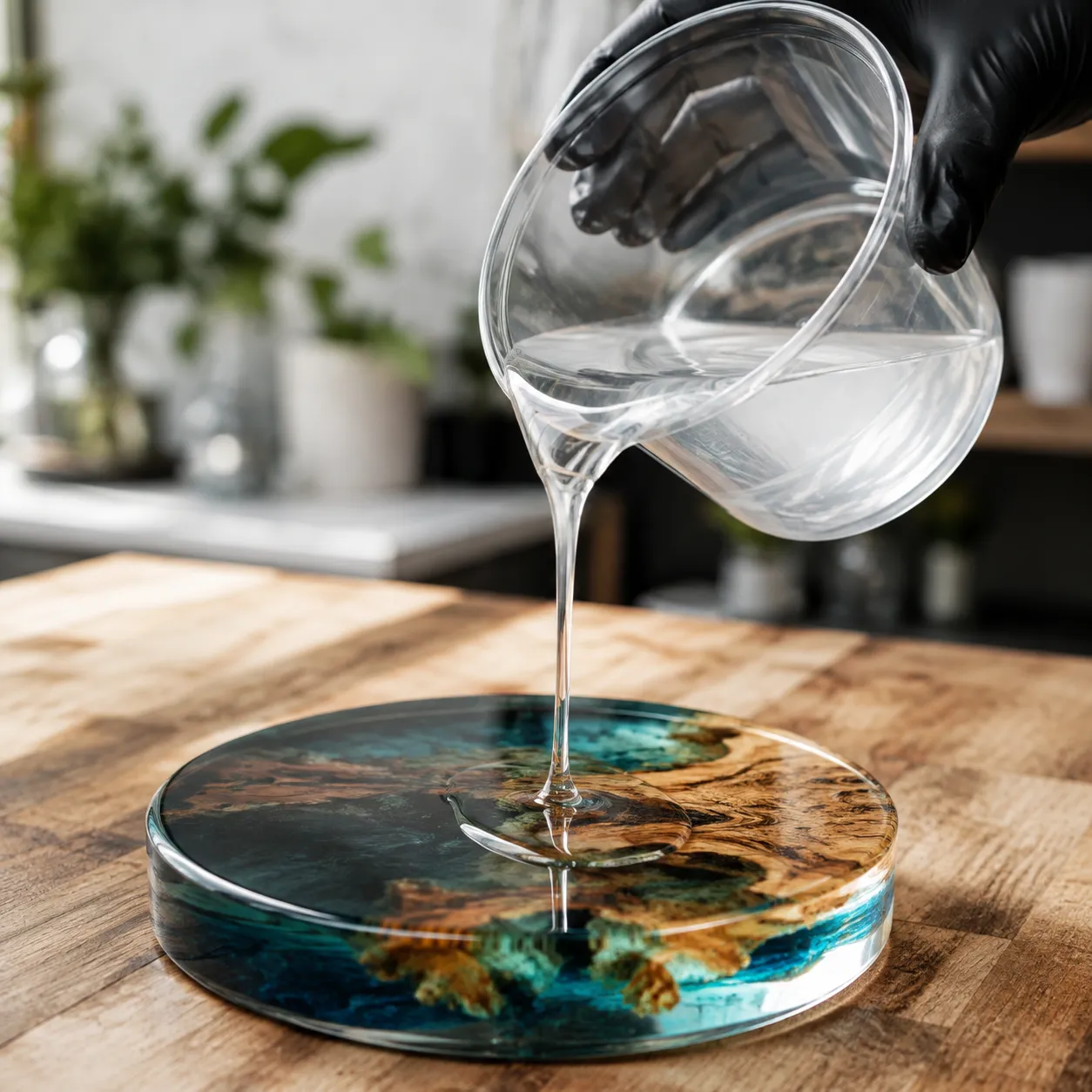 Deep Pour Epoxy Viscosity and Yellowing Resistance