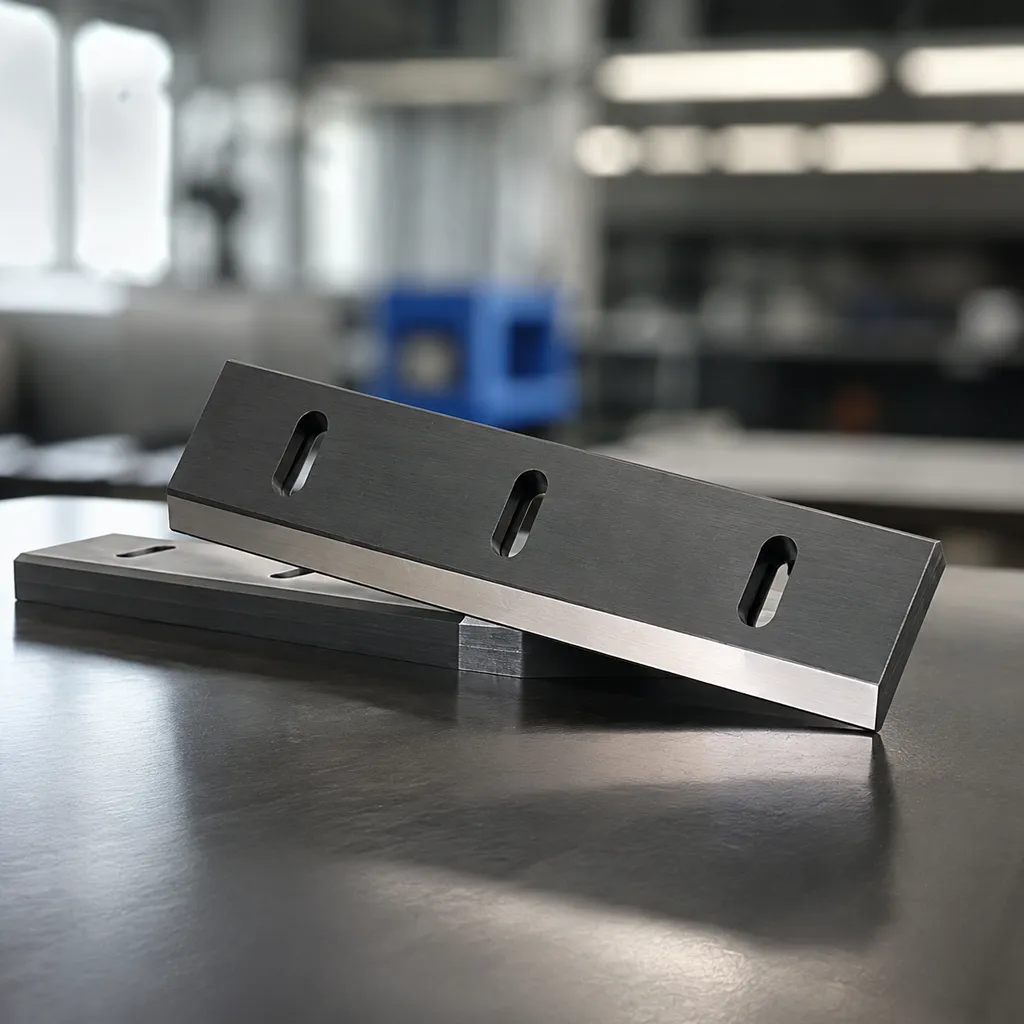 wear resistant textile bottom slitter blade