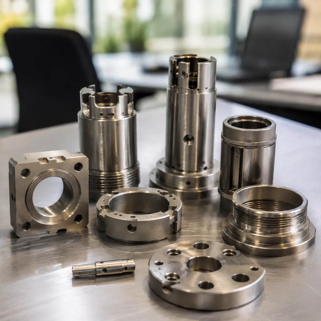 Custom Titanium Packaging Guide Components