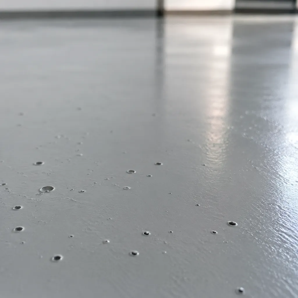 Epoxy Floor Bubbles and Pinholes UV Durability Guide