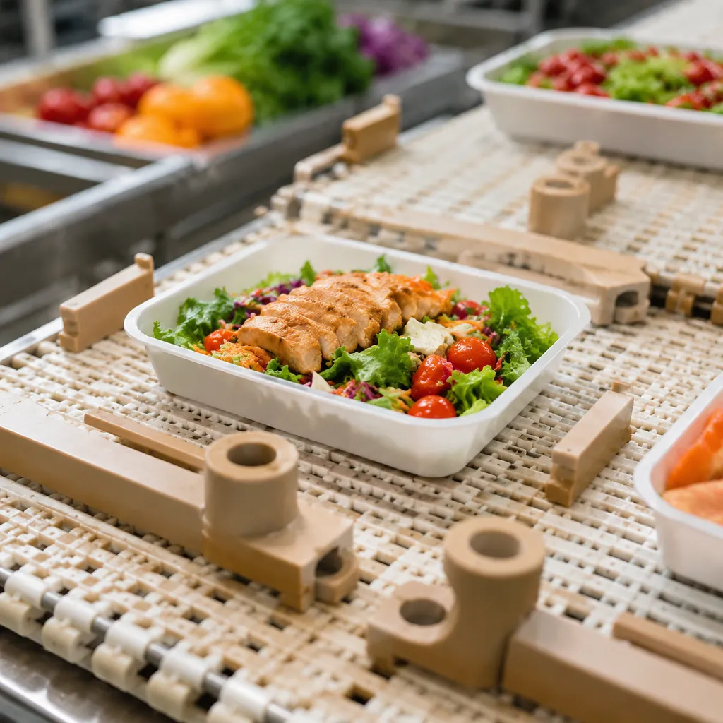 30% CF PEEK Food Conveyor Wear Parts