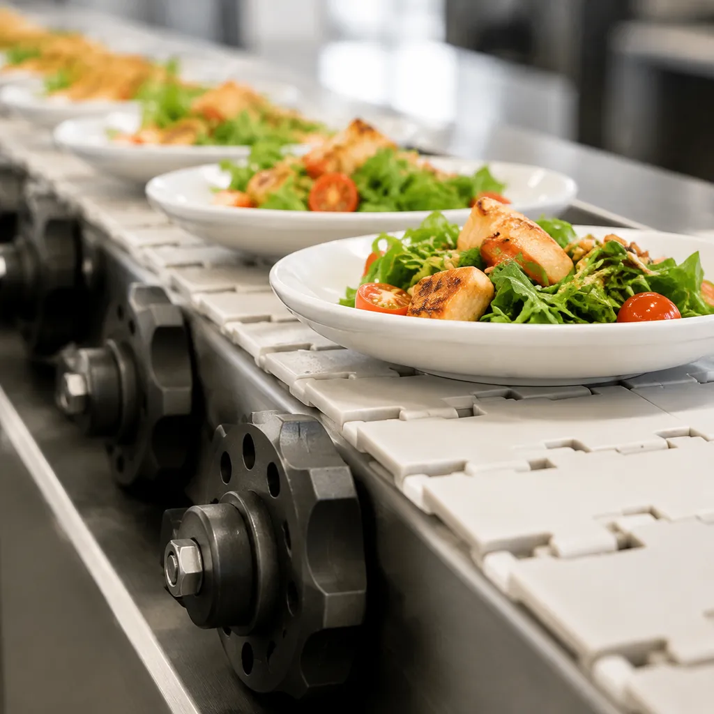 30% Carbon Fiber PEEK Food Conveyor Wear Parts