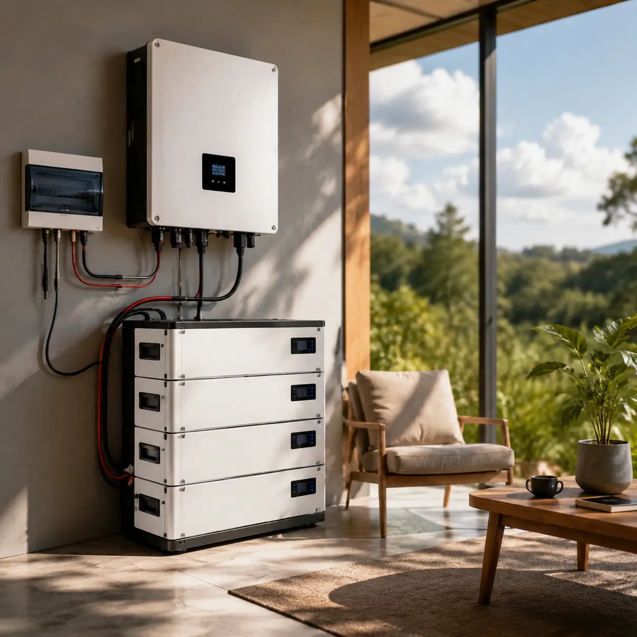 China Off Grid LiFePO4 Solar Storage System