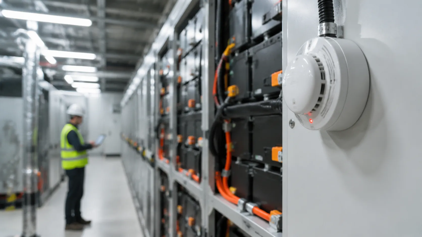 Certified Battery Storage Fire Detection