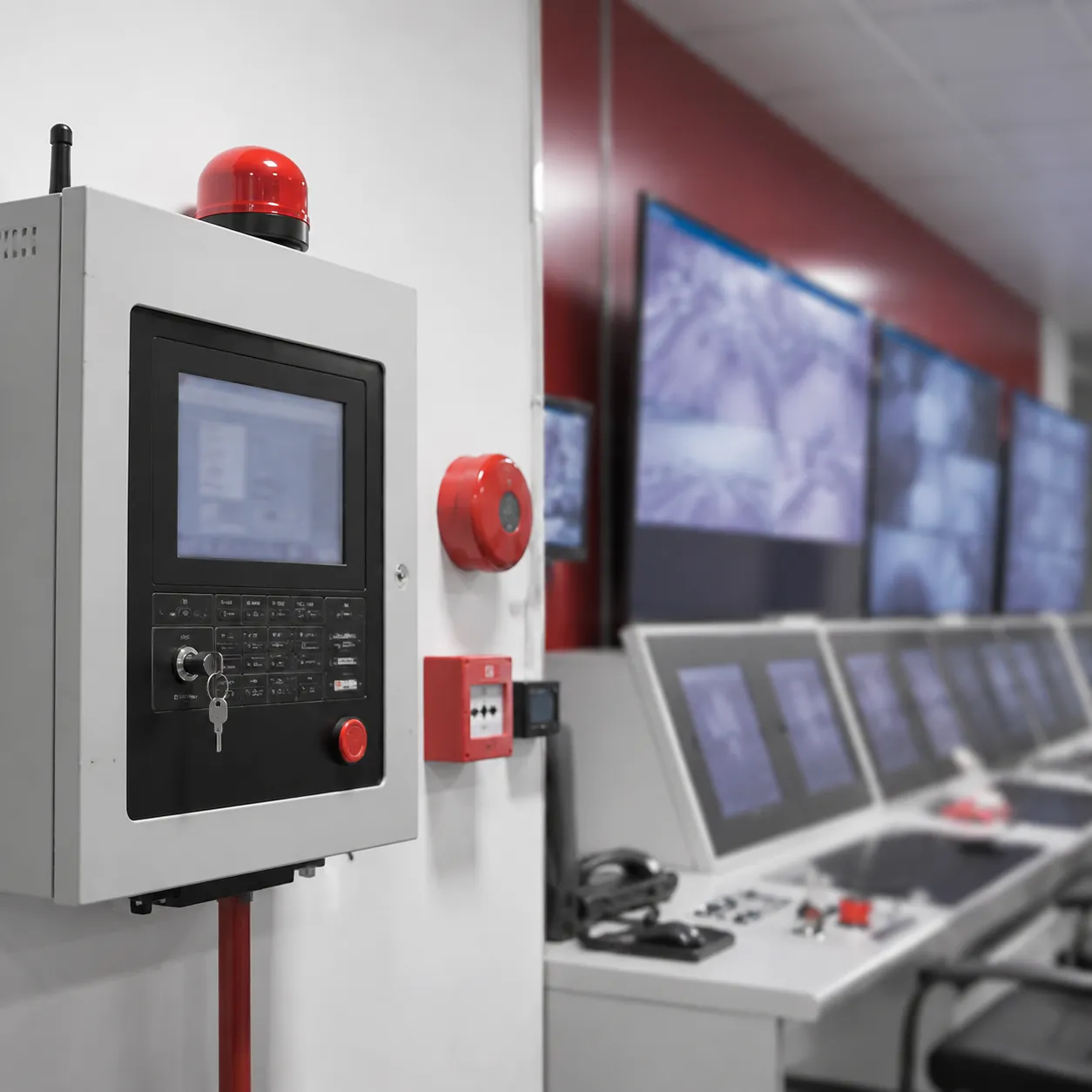 Turnkey battery storage SCADA fire detection