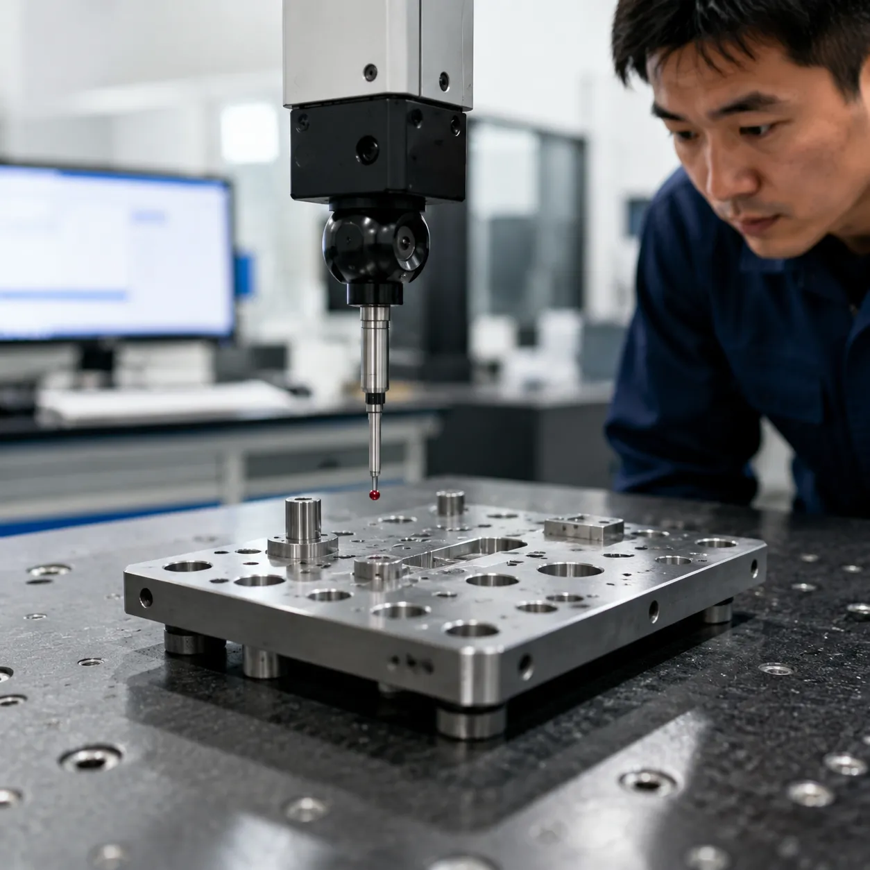 GD&T Locator Plate Repeatability Inspection