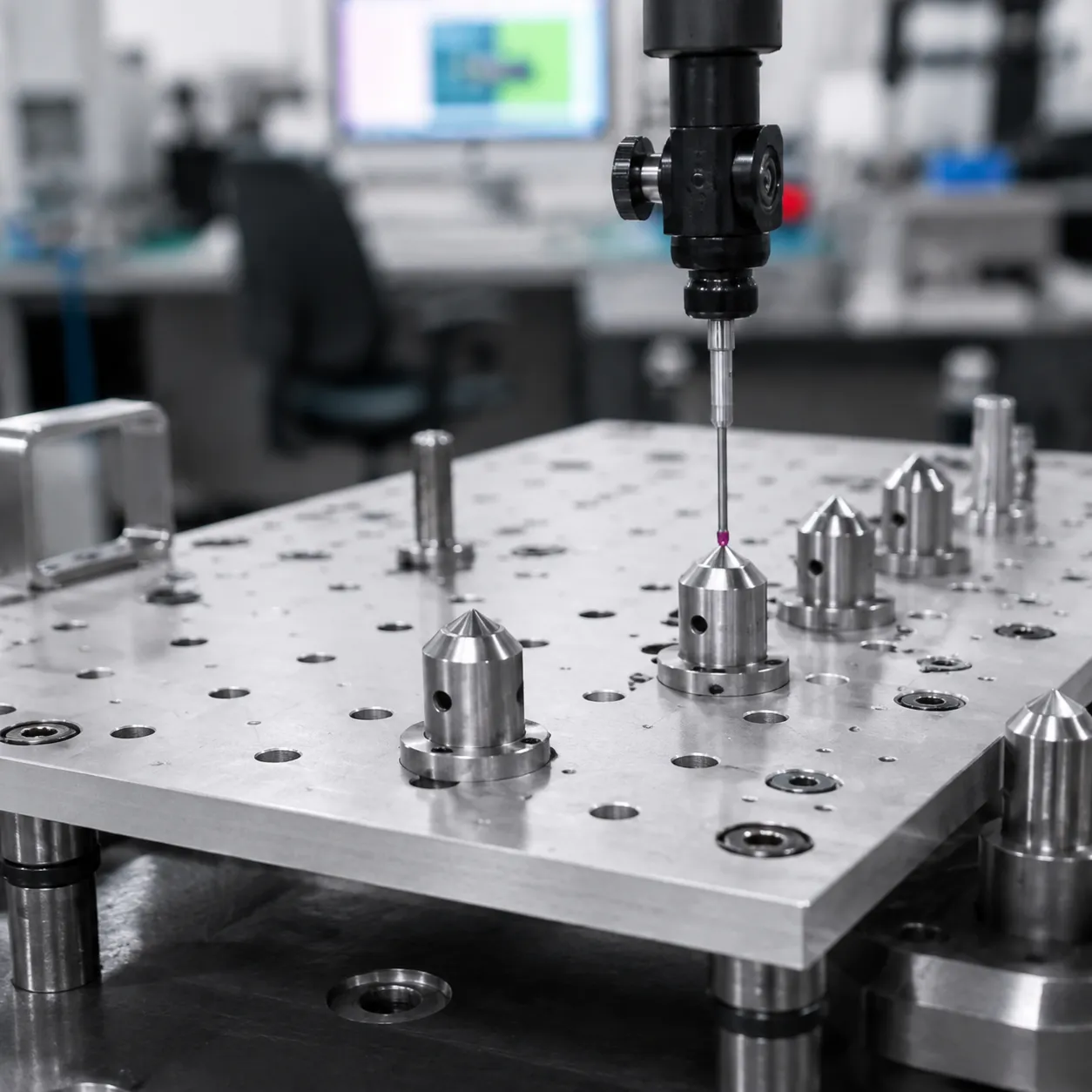 GD&T controls for locator plate repeatability