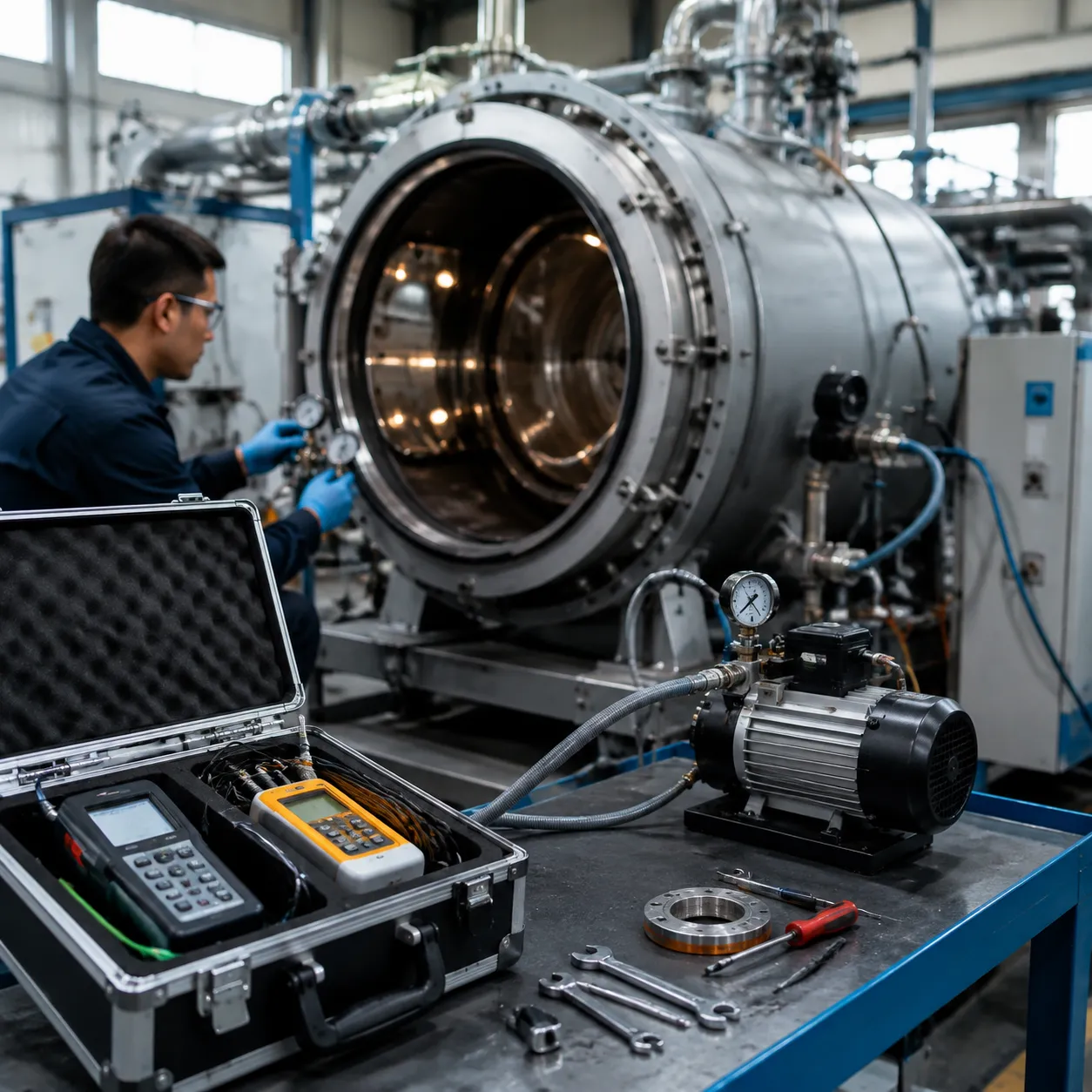 Vacuum furnace calibration troubleshooting