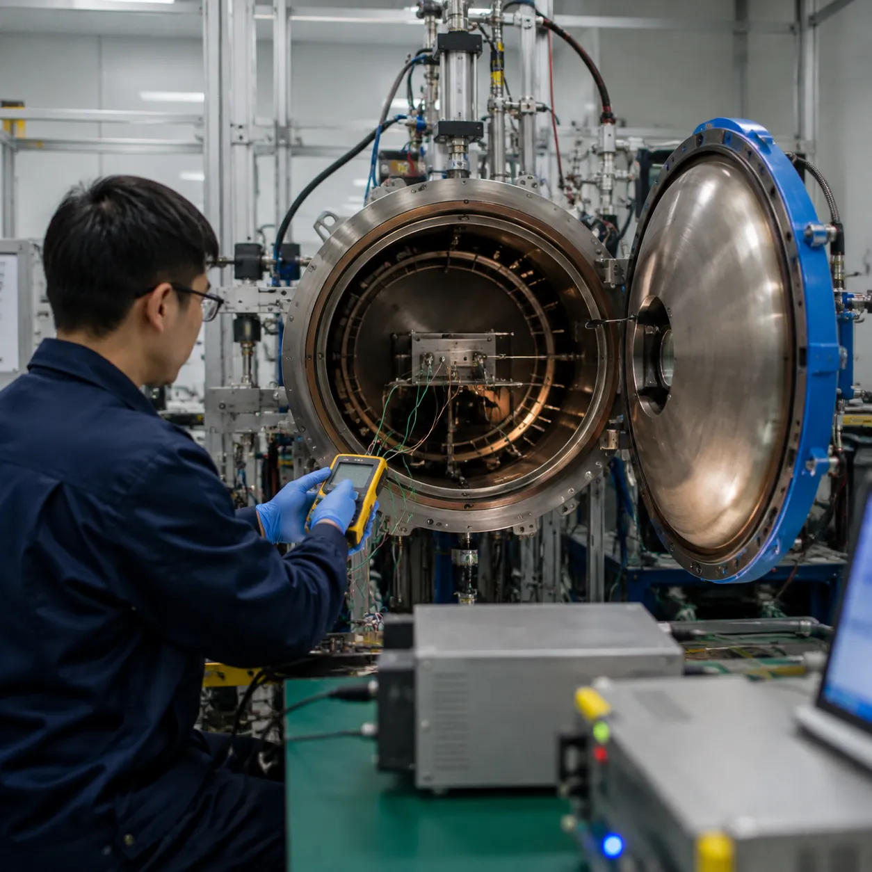 vacuum furnace temperature calibration process
