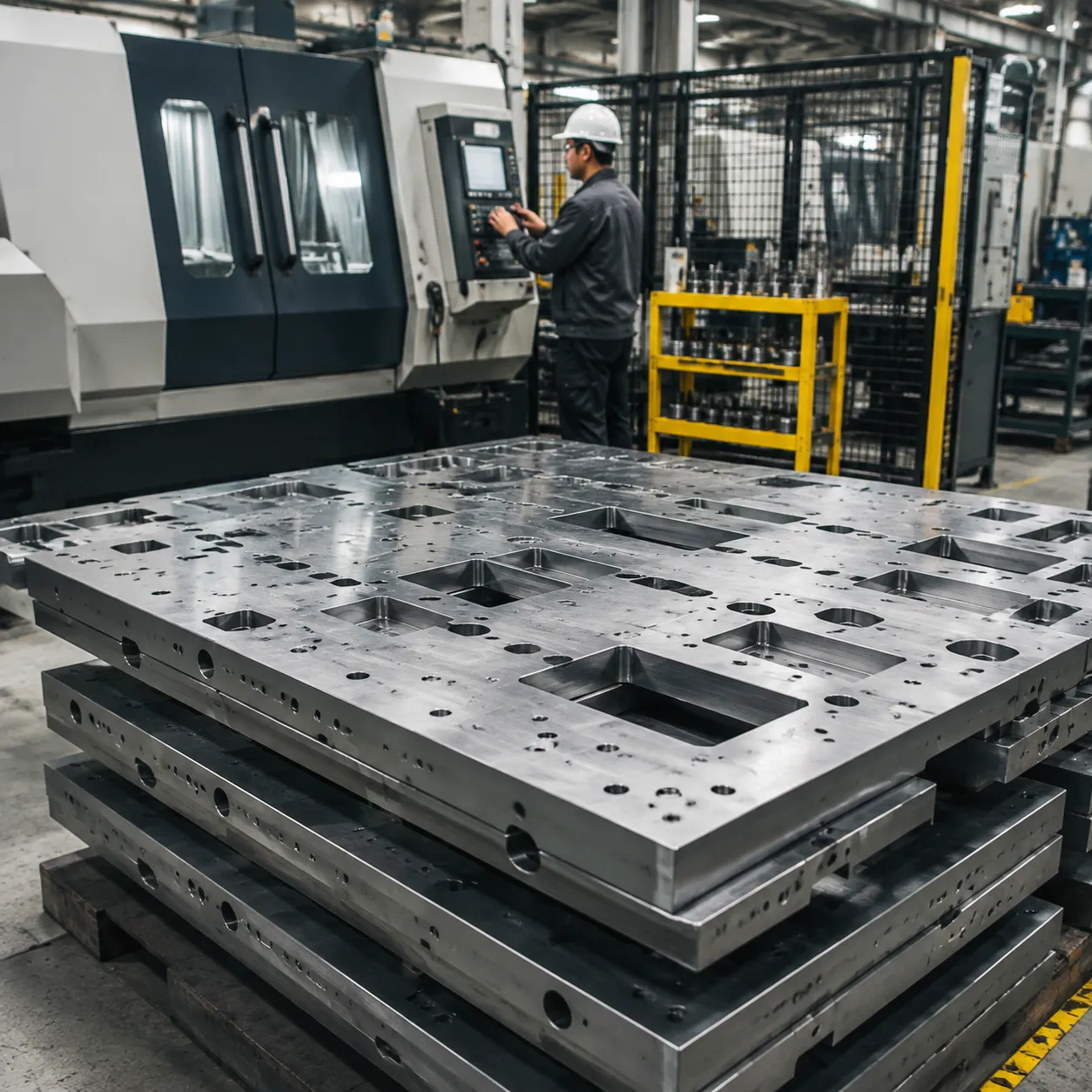 DFM CNC Machined Packaging Machine Plates
