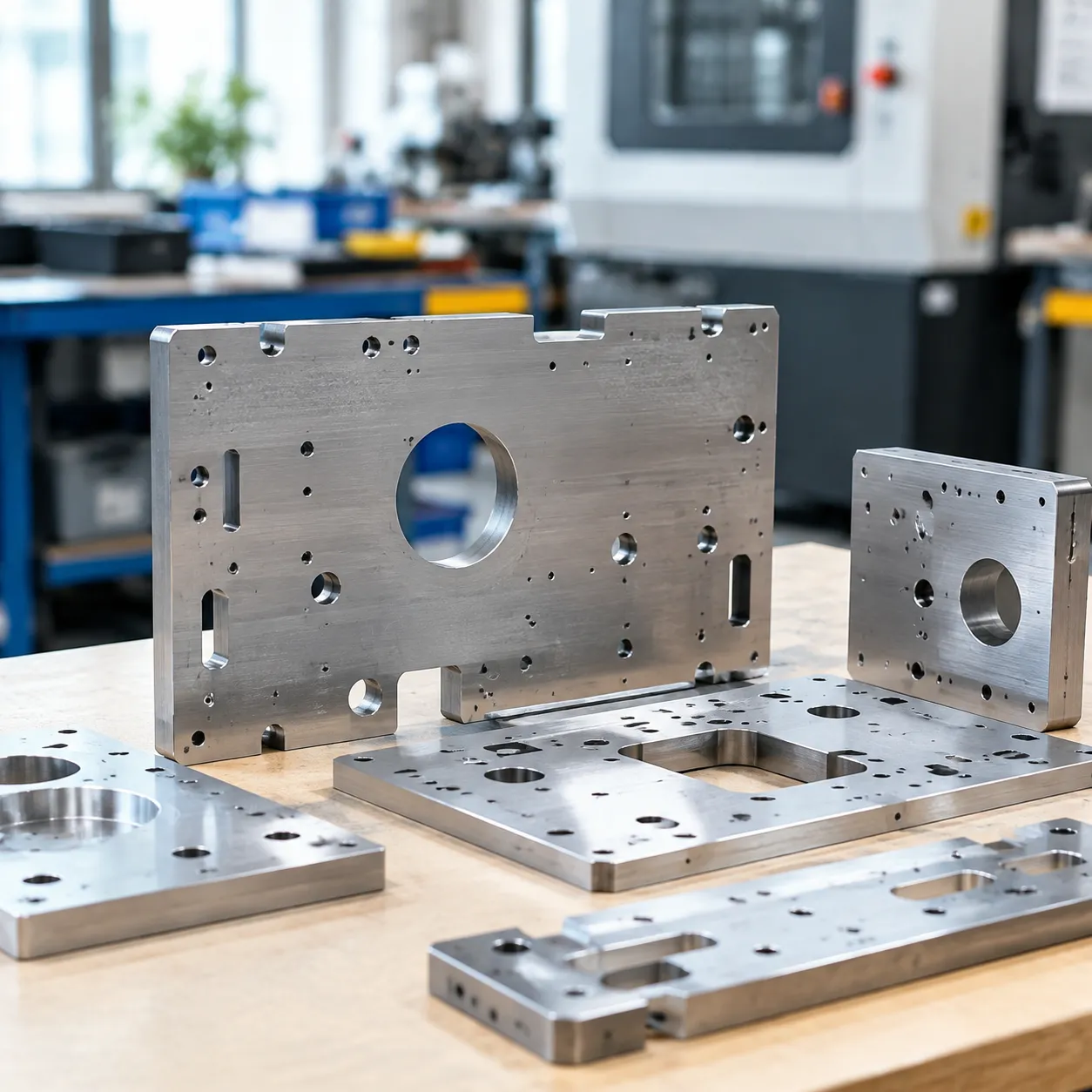 DFM Machined Plates for Packaging Machines