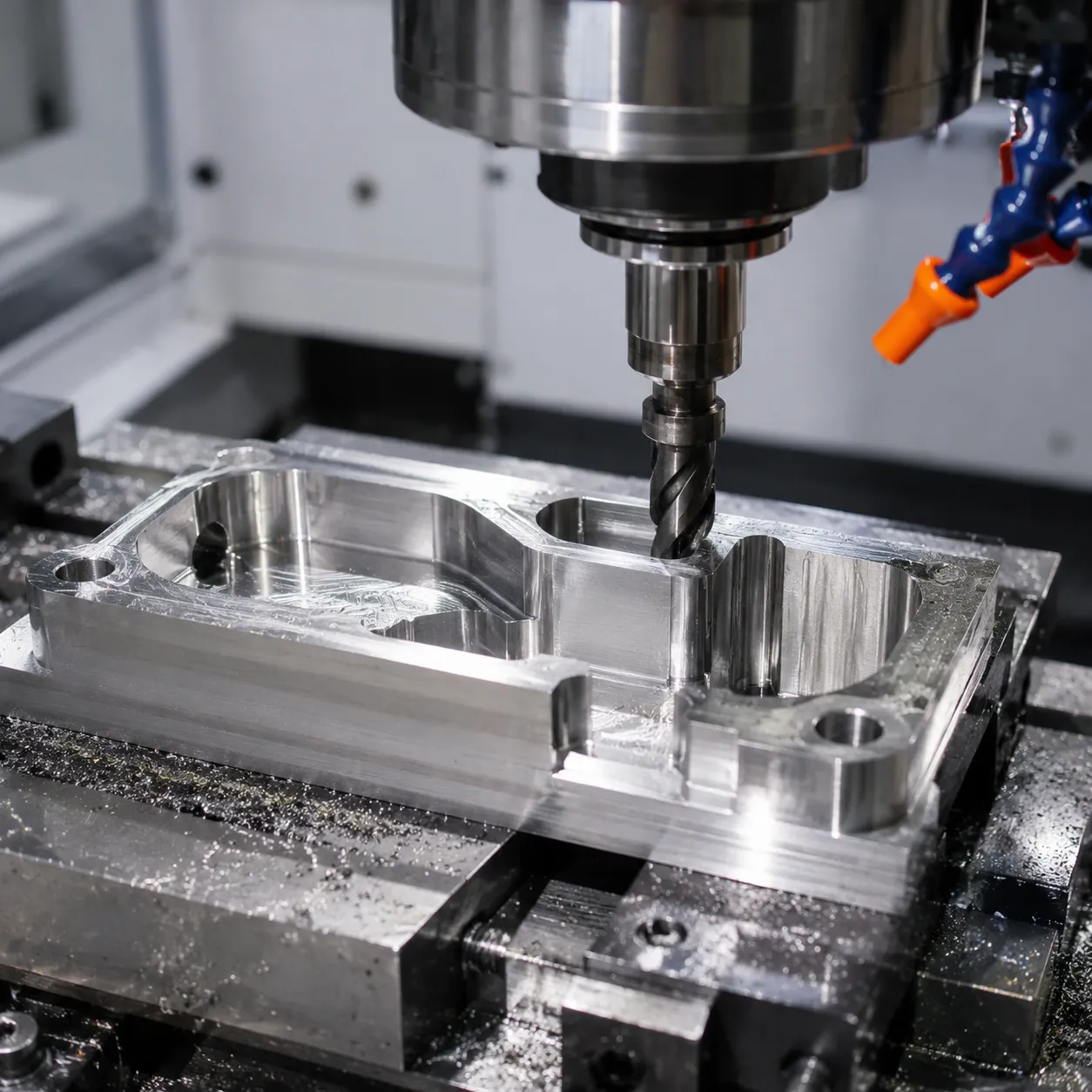 CNC machining surface finish creation