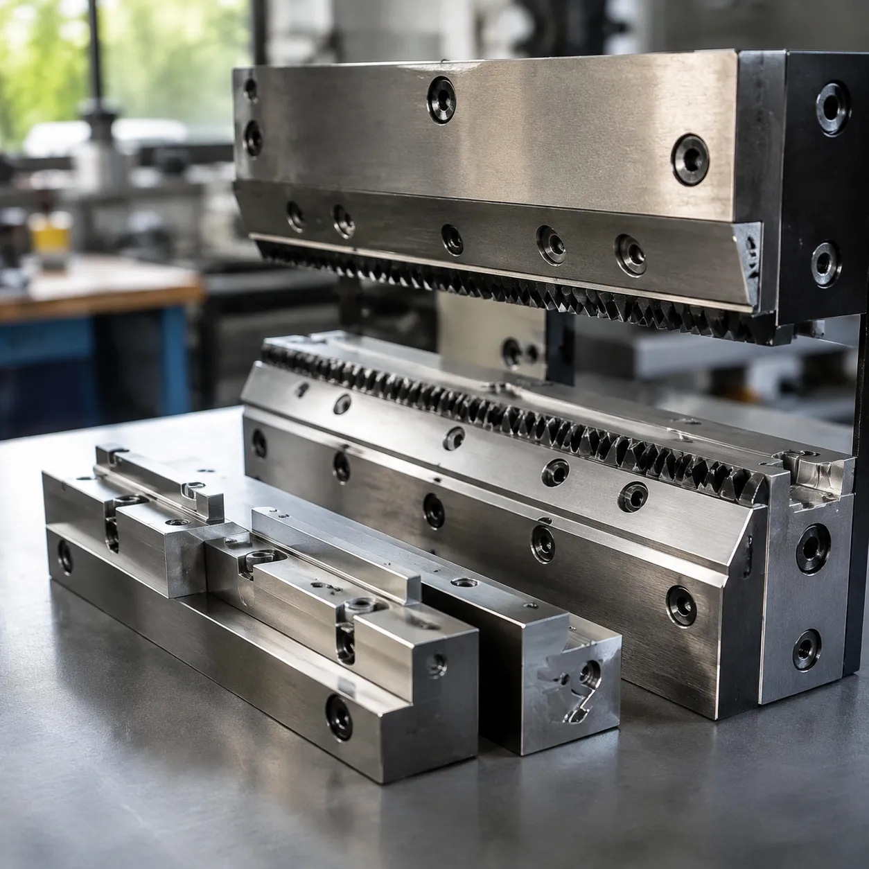 Custom CNC Packaging Sealing Jaws and Guides