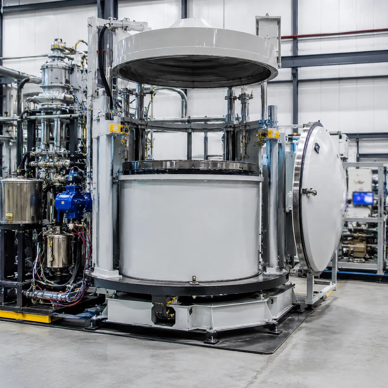 High performance top loading vacuum furnace