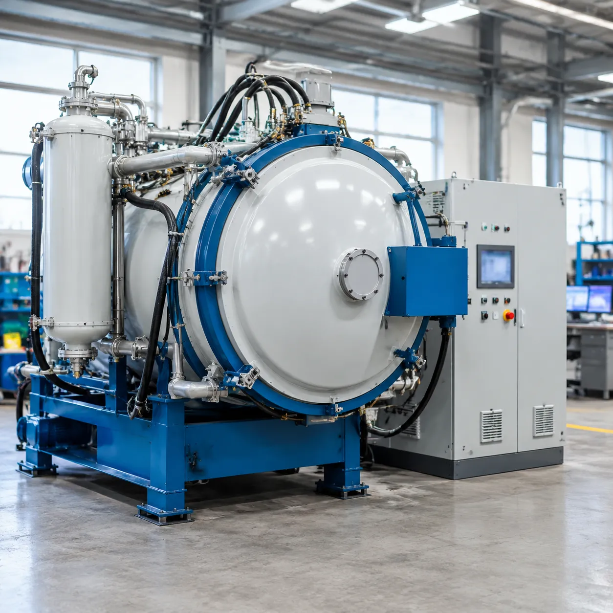 Induction vacuum furnace technical specs