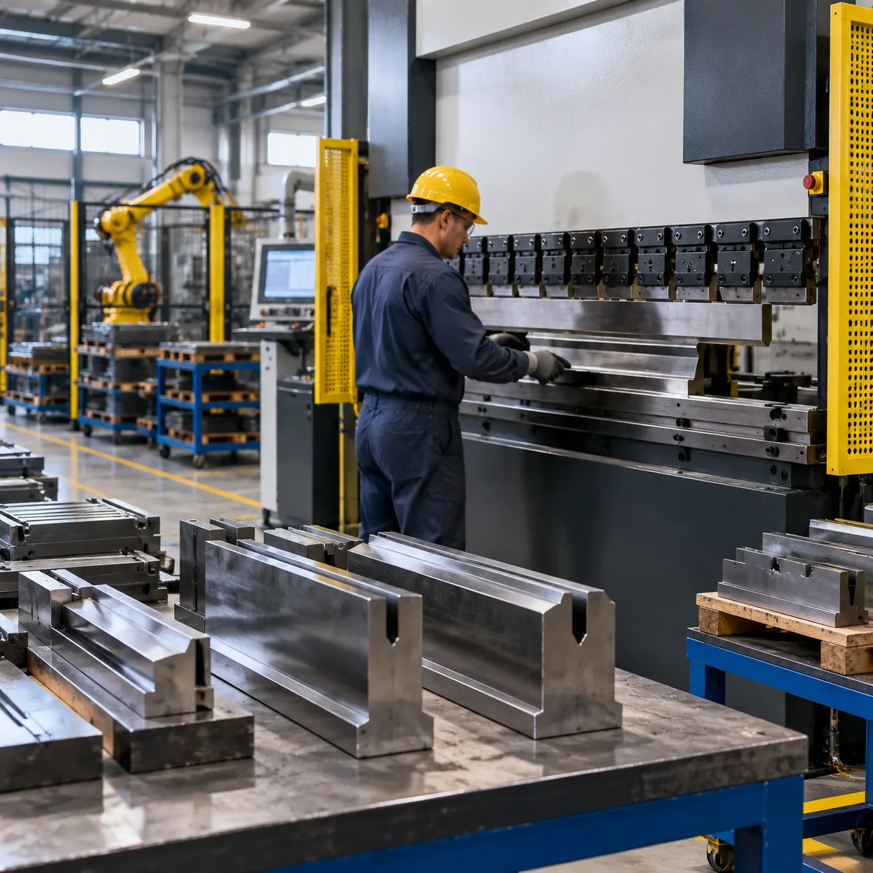 Precision 50 ton press brake die manufacturing