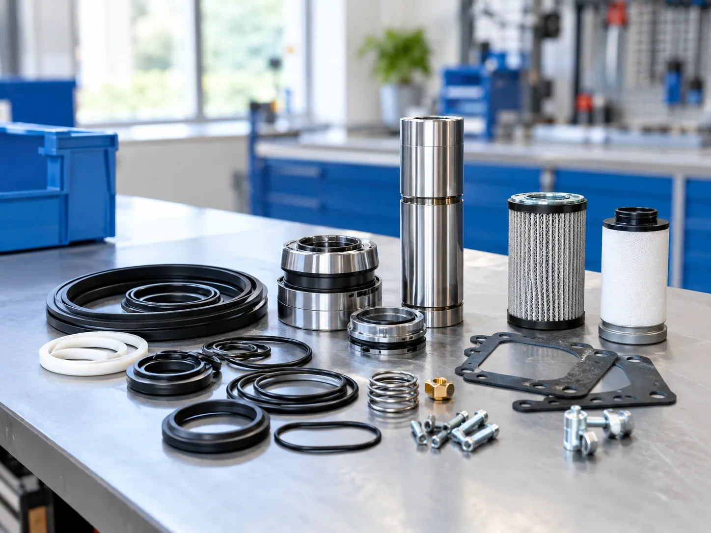 Wet bench spare parts kit to minimize downtime