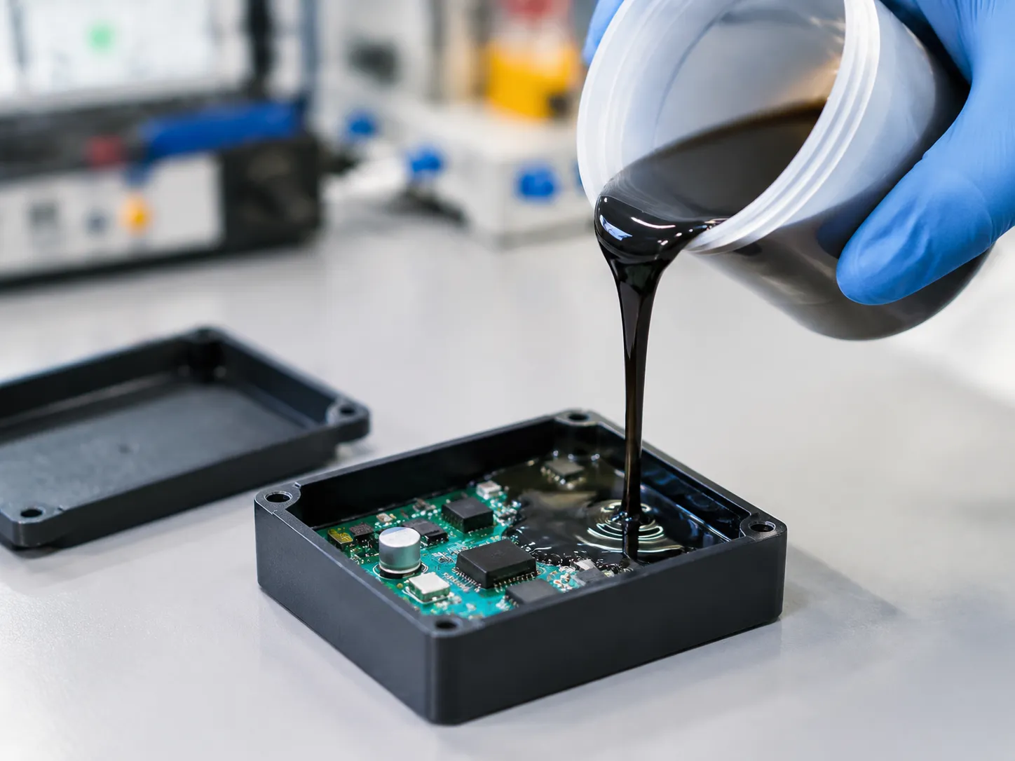 Custom Electronic Potting Compound | UV-Resistant, Yellowing