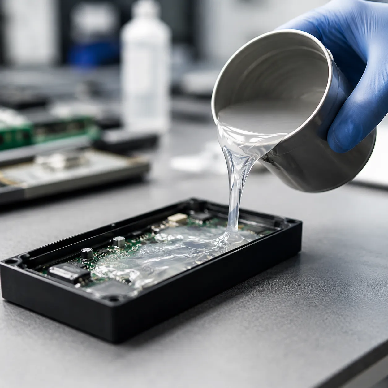 Removable Epoxy Potting Compound Yellowing Resistance Guide