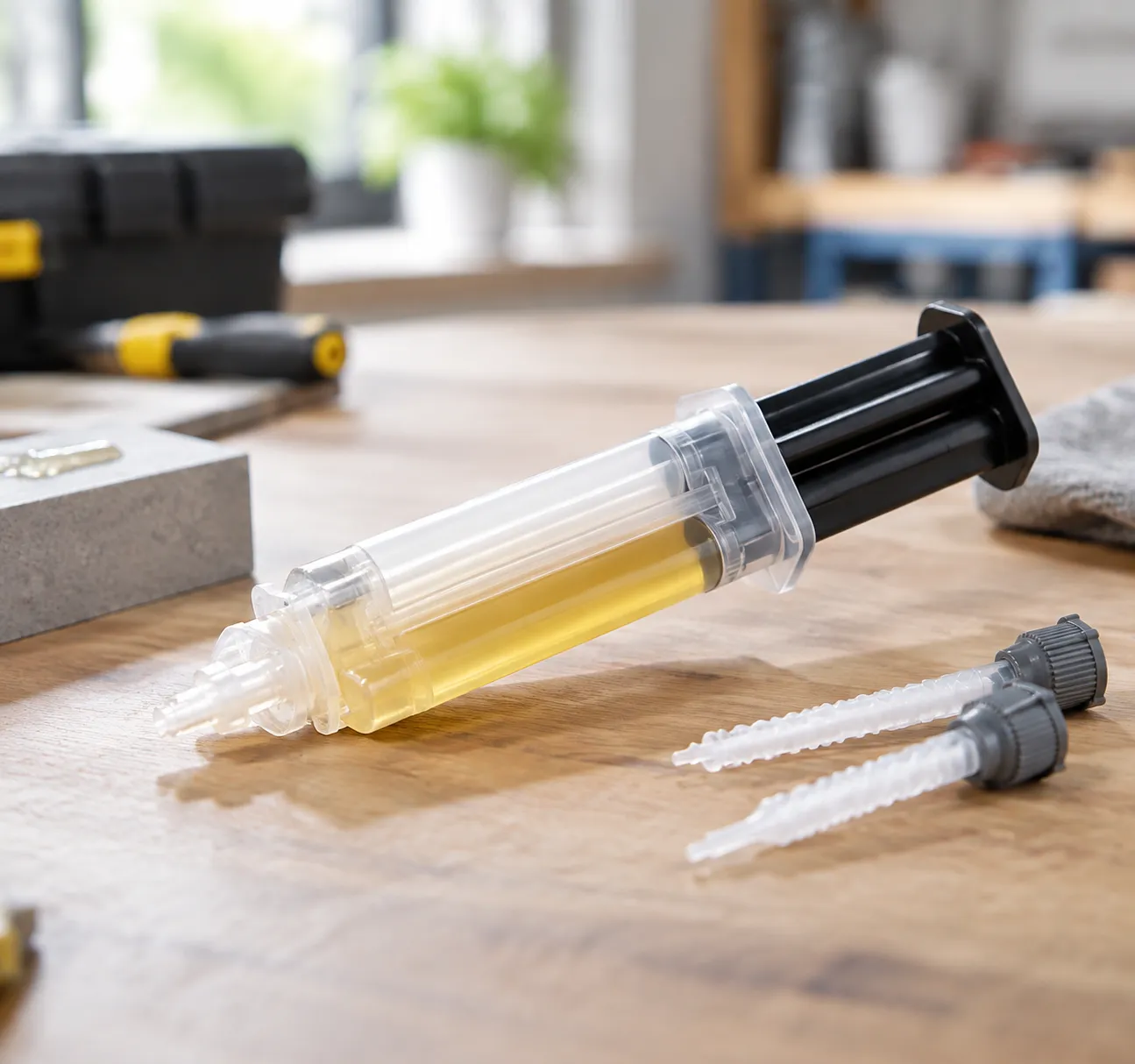 AB Epoxy Adhesive | UV-Resistant, Yellowing & Durability Tip