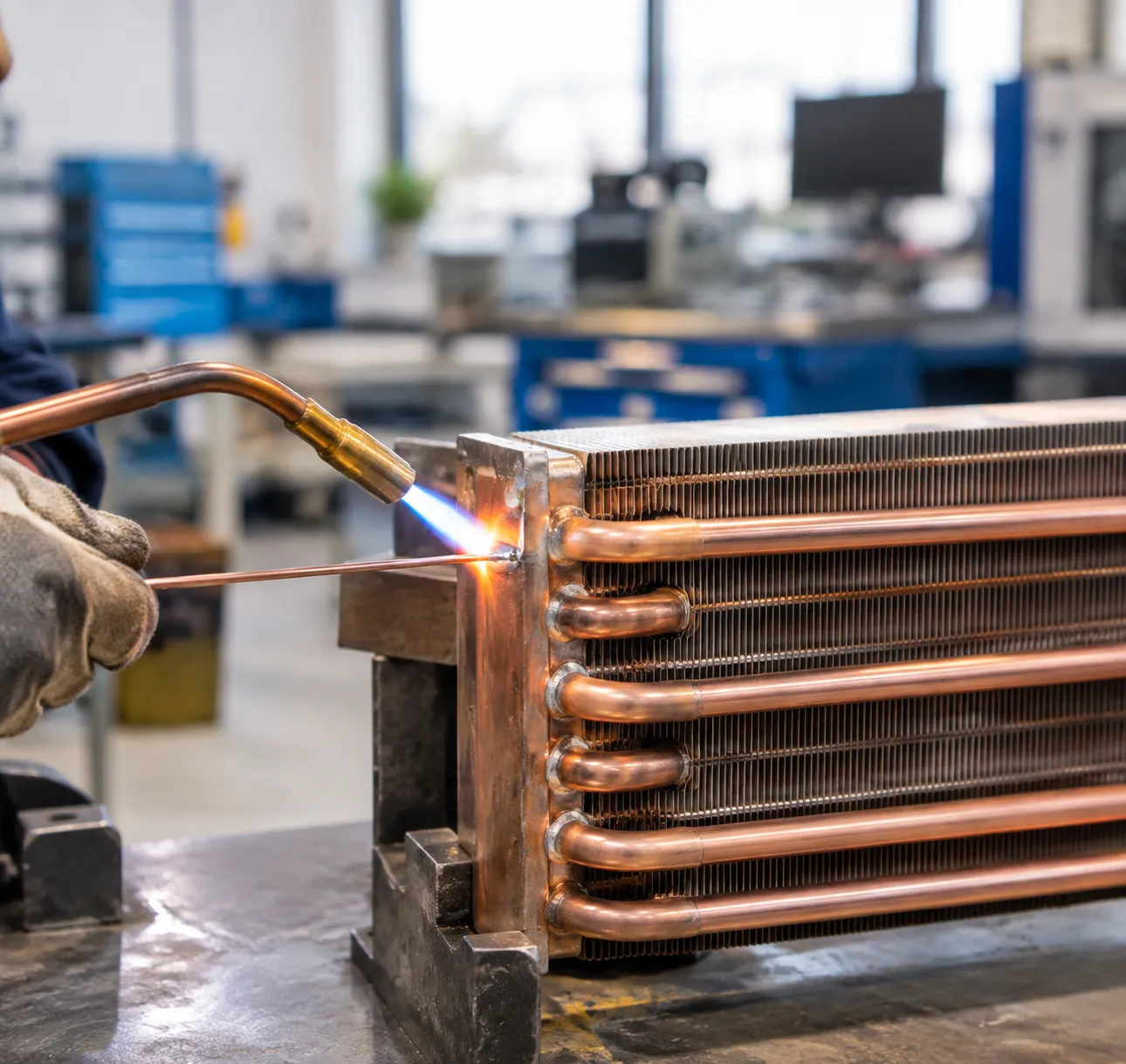 Industrial vacuum braz