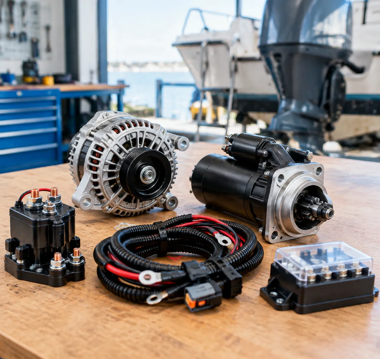 OEM marine engine electrical parts compatibility