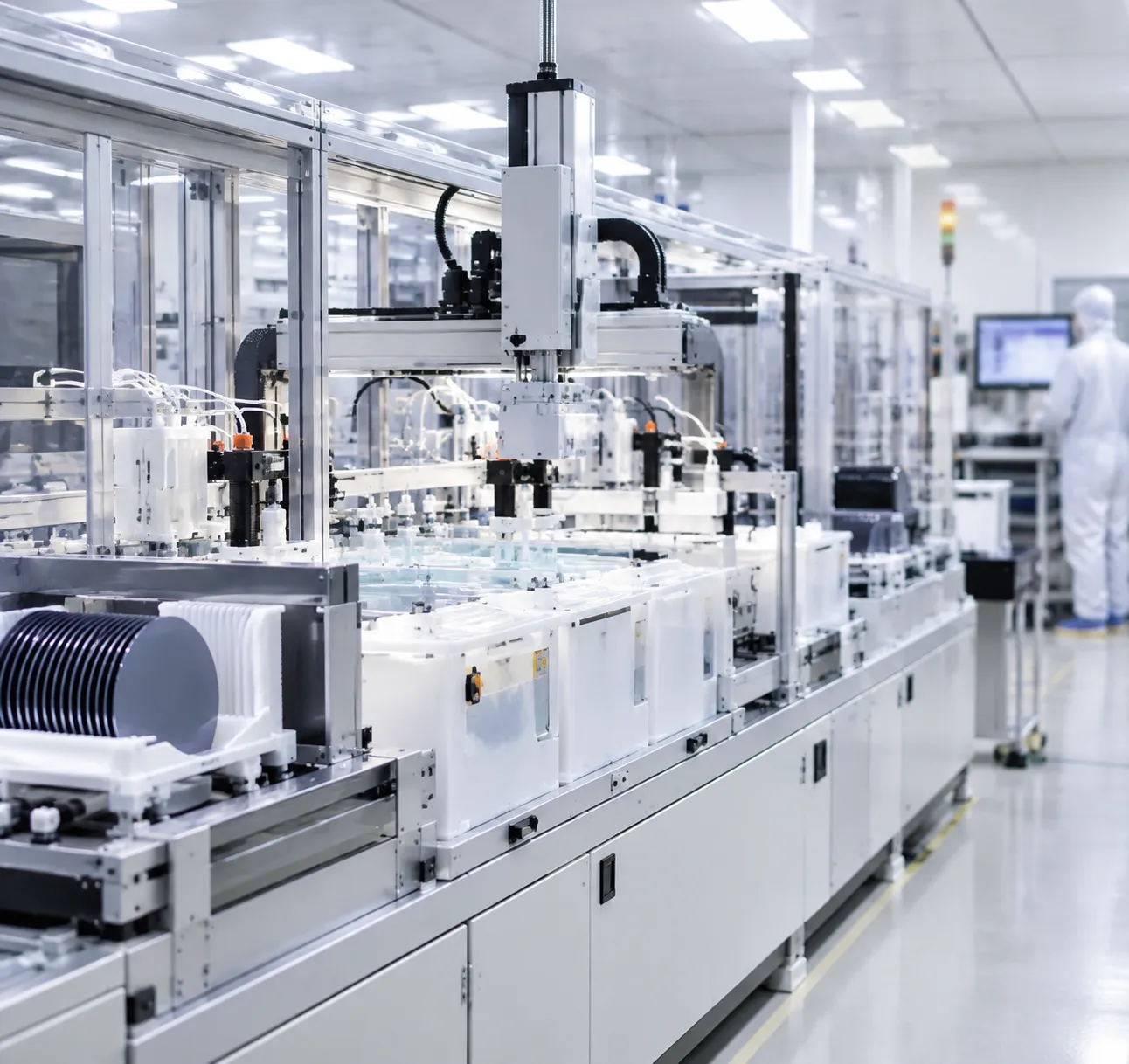 " / "automated wafer chemical wet bench