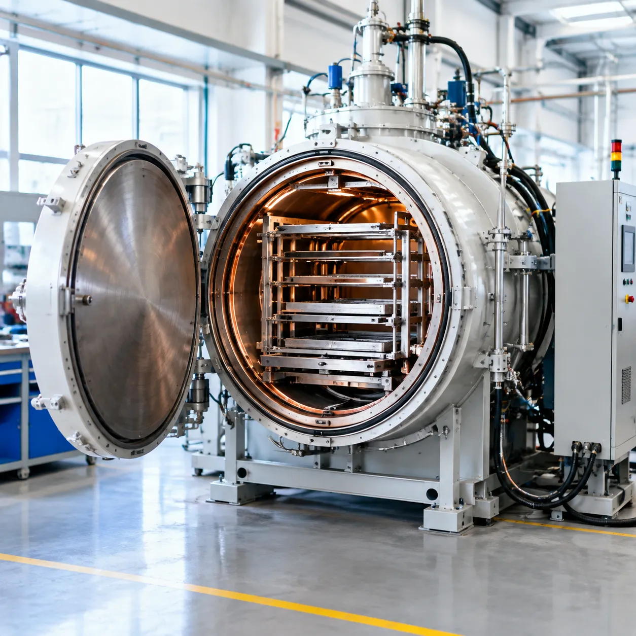 Vacuum brazing furnace