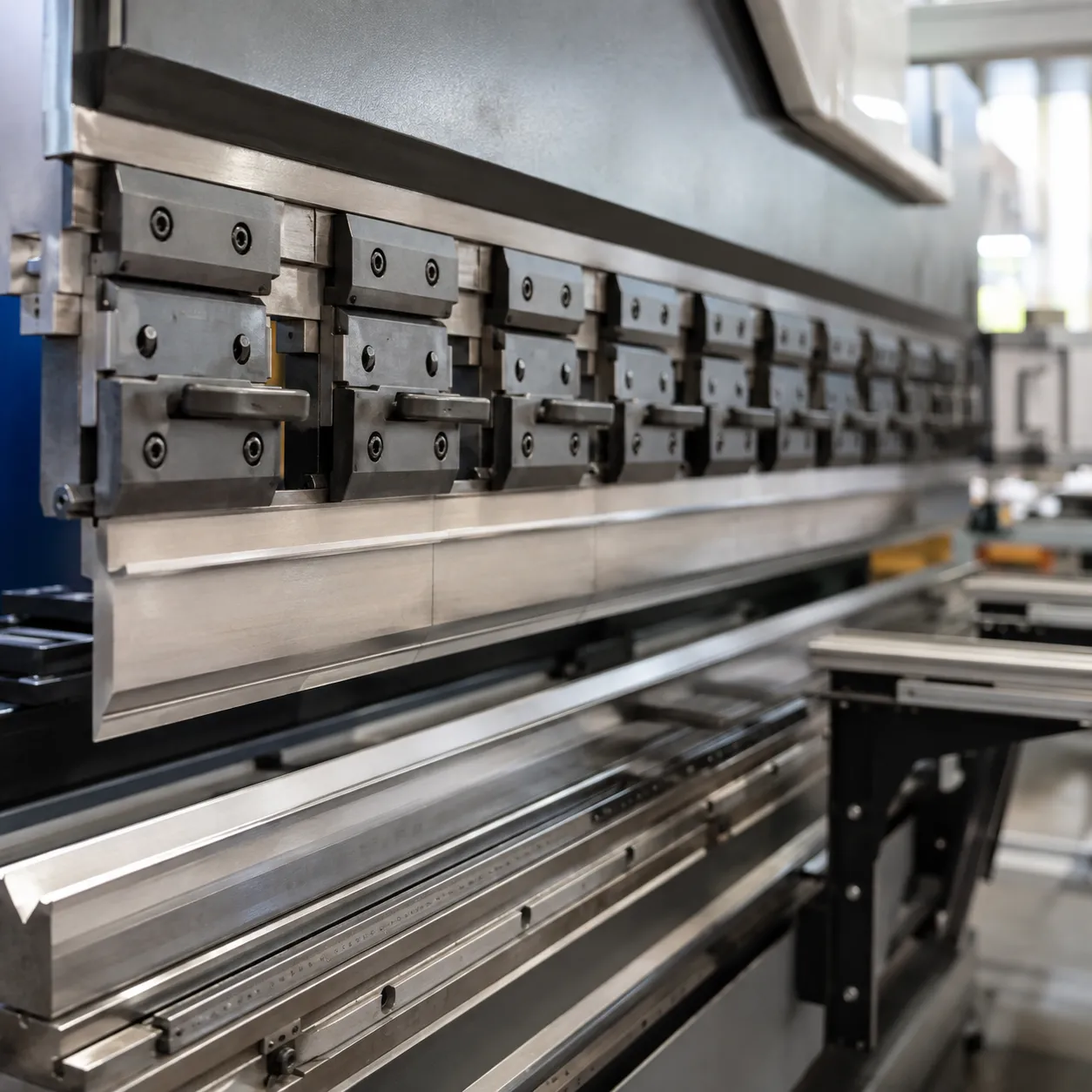 Hemming punches press brake clamping styles