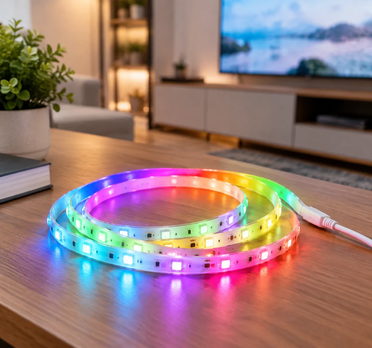 dynamic addressable neon led strip