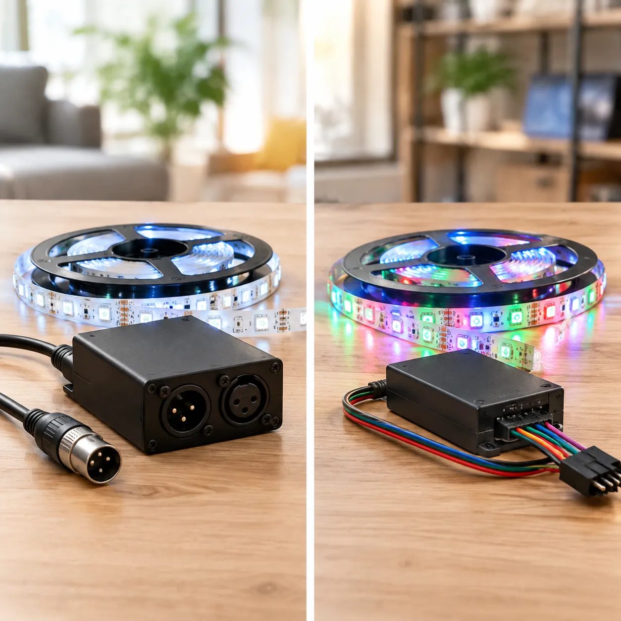 DMX vs SPI Addressable LED Strips