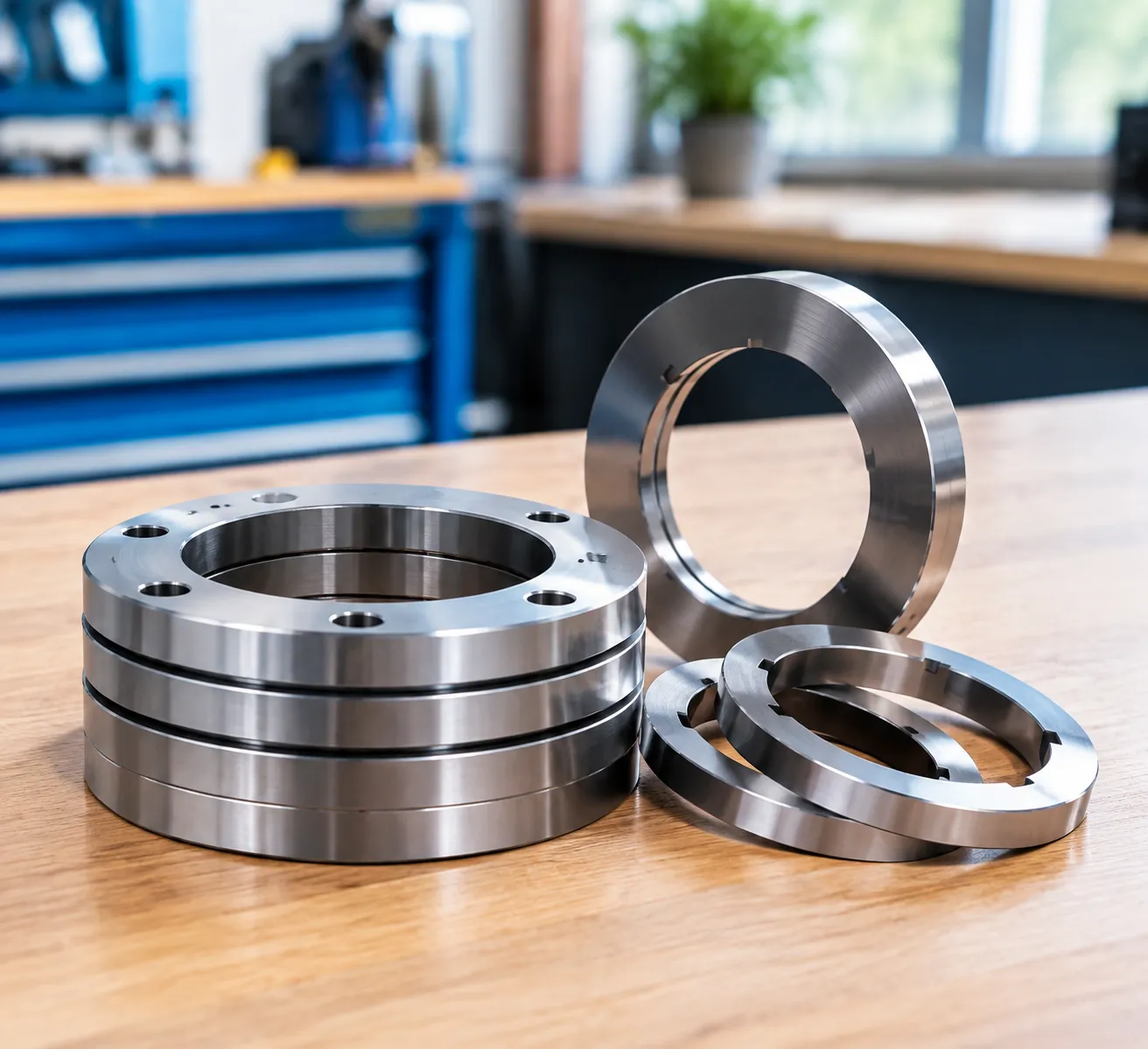 custom engineered slitter knife spacers